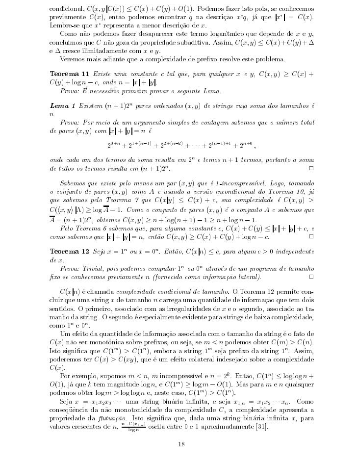 Introducao A Complexidade De Kolmogorov