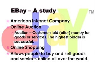 Many companies only offer E-Commerce services.