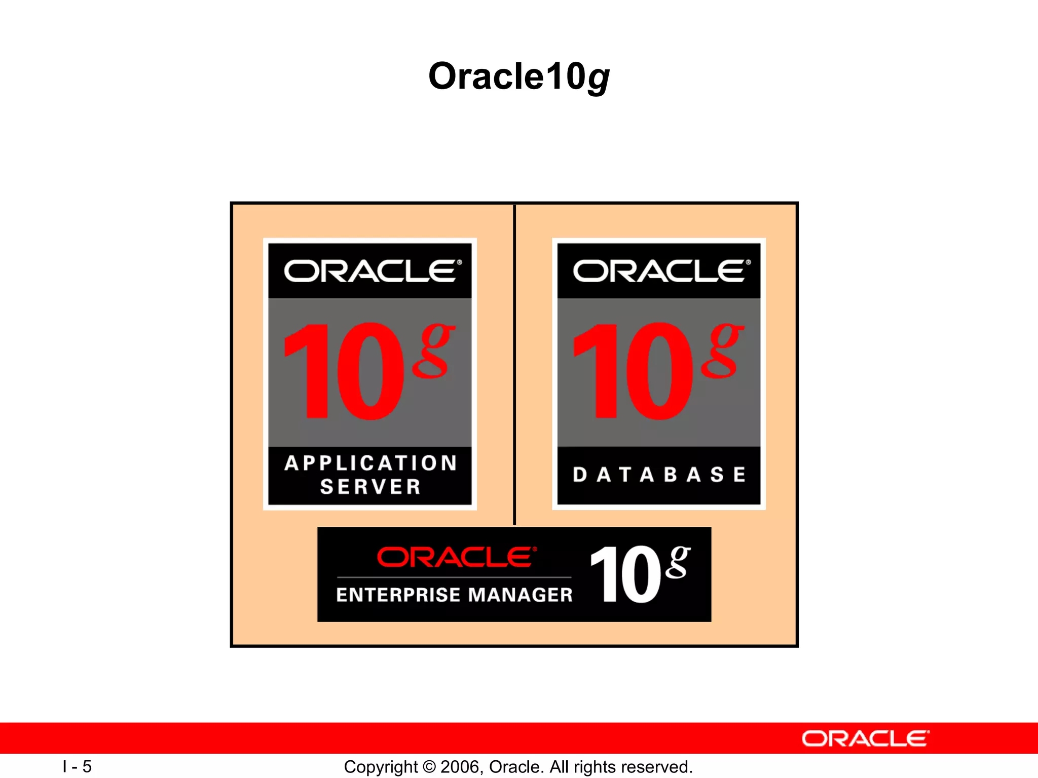 Oracle10 g 