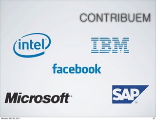 CONTRIBUEM




Monday, April 25, 2011                32
 