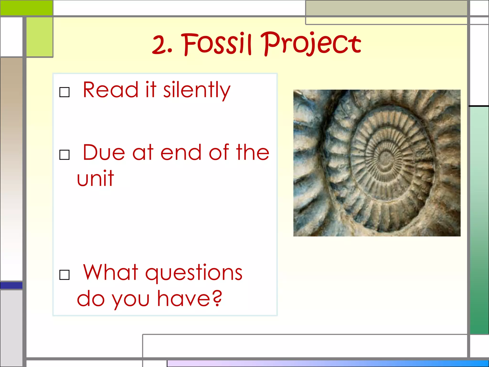 1.  OutlineYour new best friend!!!! Use this throughout the quarter