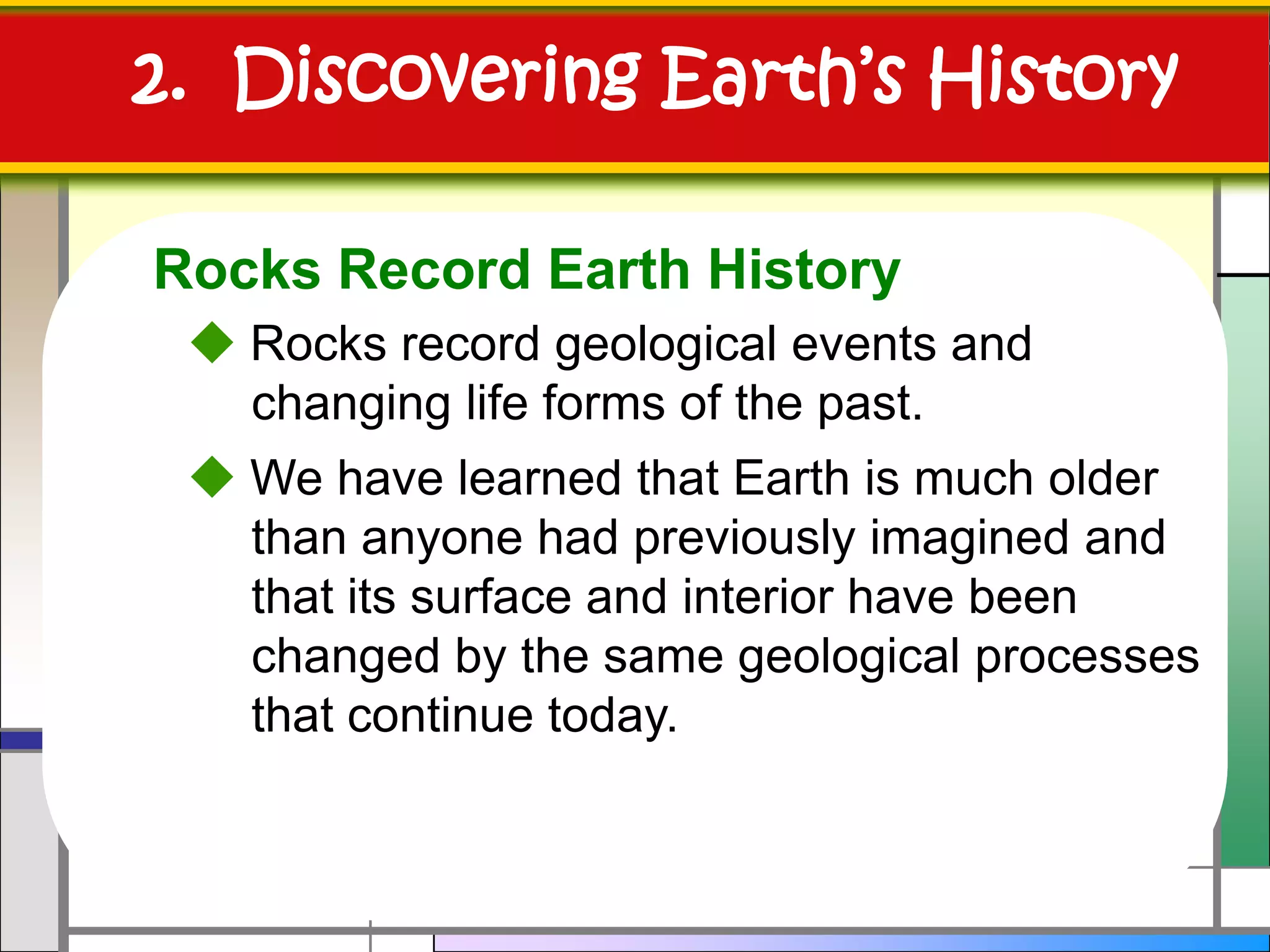 PaleontologyThe study of past life