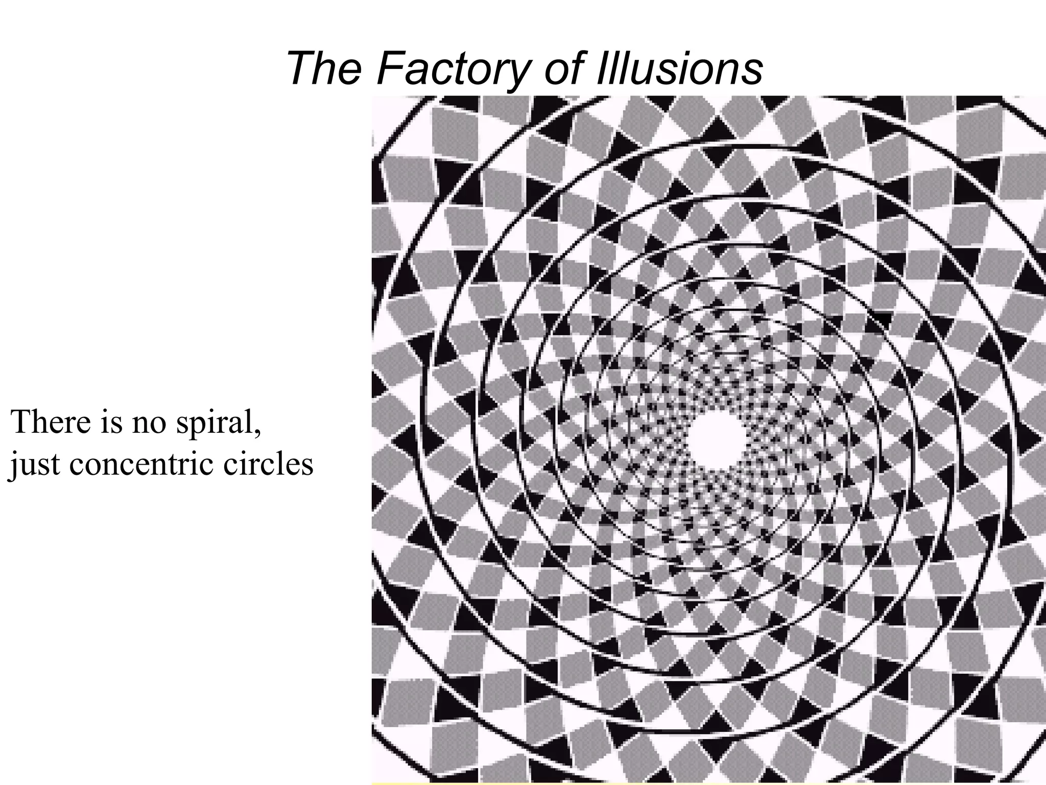 39
The Factory of Illusions
 
