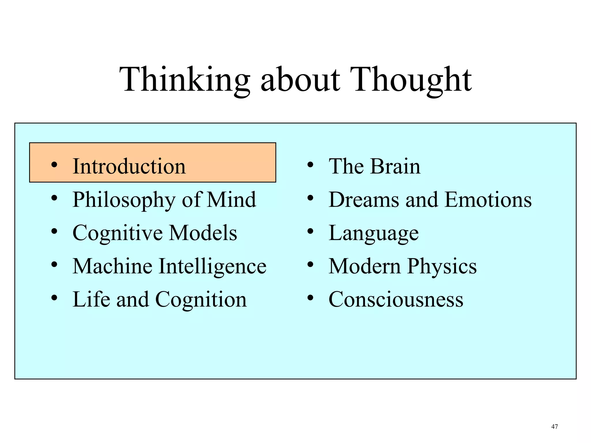 47
Humor
Those are my principles.
If you don't like them I have others.
I never forget a face,
but in your case
I'll be glad to make an exception.
A child of five could understand this.
Fetch me a child of five.
From the moment I picked your book up
until I laid it down
I was convulsed with laughter.
Someday I intend reading it.
Why should I care about posterity?
What's posterity ever done for me?
Military justice is to justice
what military music is to music.
Remember men:
we're fighting for this woman's honour;
which is probably more than she ever did.
Behind every successful man is a woman,
behind her is his wife.
Quote me as saying I was mis-quoted.
(Groucho Marx)
 