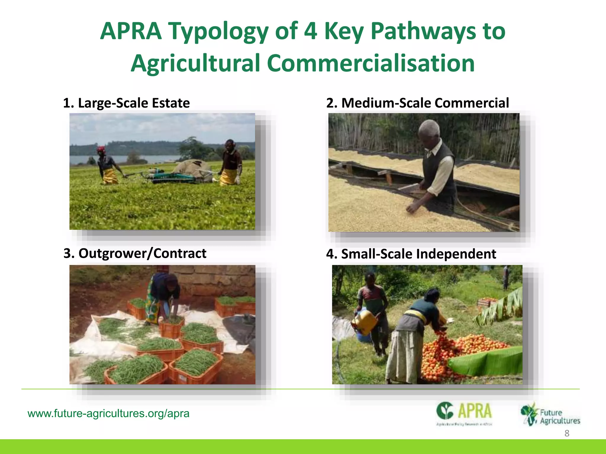 Exploring the Dynamics of Agricultural Commercialisation ...