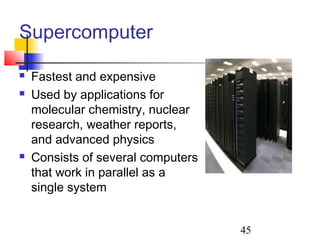 Single Supercomputer About computers | PPT