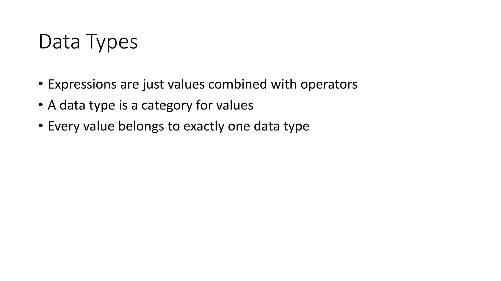 Introduction to Python Programming | PPT