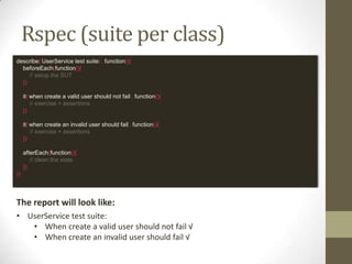 Black box (partitioning)
Register
Username*
Password (6-10 chars including numbers)
Username Password
U1: myNick P1: p4ssw0rd
U2: “empty” P2: p4ss
P3: l4rg3p4ssw0rd
P4: password
 