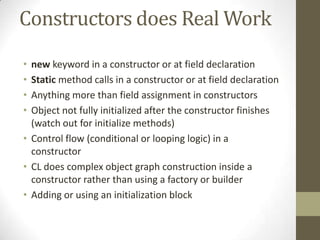 Rspec (suite per class)
describe('UserService test suite:', function(){
beforeEach(function(){
// setup the SUT
})
it('when create a valid user should not fail', function(){
// exercise + assertions
})
it('when create an invalid user should fail', function(){
// exercise + assertions
})
afterEach(function(){
// clean the state
})
})
• UserService test suite:
• When create a valid user should not fail √
• When create an invalid user should fail √
The report will look like:
 