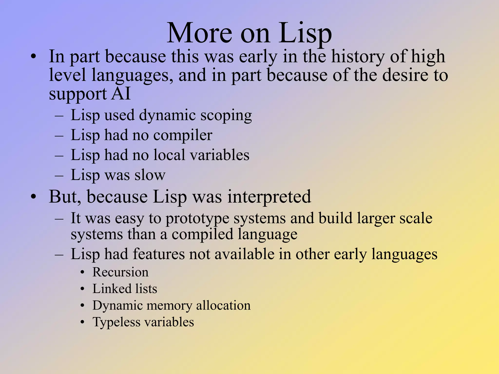 Lisp, An Introduction.ppt