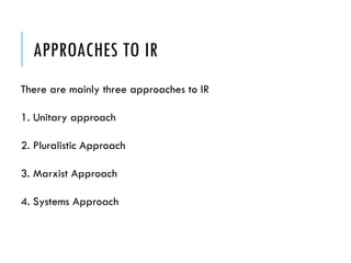 System Approach Ir Intro. to Industrial and Labour Relations.pptx