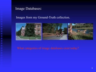 Computer Imaging Database Introduction to computer vision - what is cv | PPT