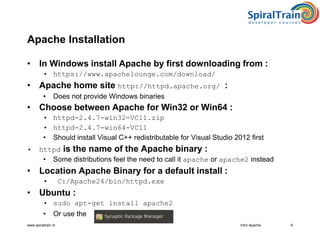 Intro apache | PDF