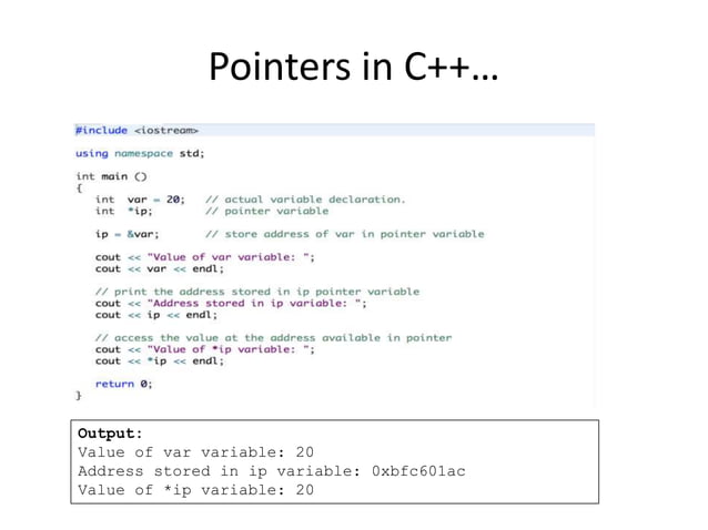 Introduction Of C++ | PPT