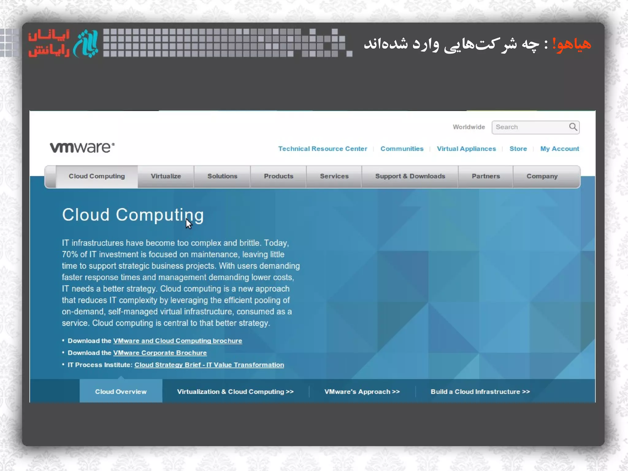 ‫هیاهو! : چه وشراکتهایی وارد وشدهاند‬
   ‫ک‌‬            ‫ک‌‬
 