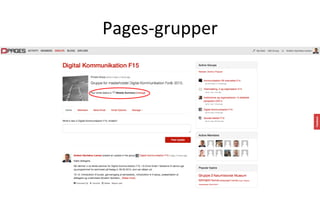 Pages-­‐grupper	
  	
  
	
  	
  
 