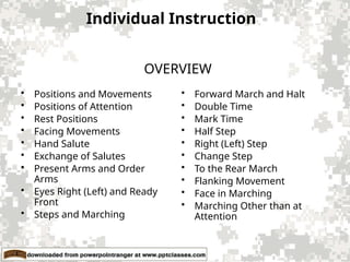 To Tbe Rear March Military Intro to Drill and Ceremonies.pptx