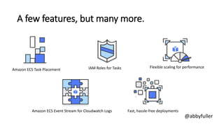 intro elastic container service amazon aws | PDF