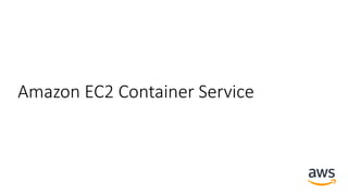 intro elastic container service amazon aws | PDF