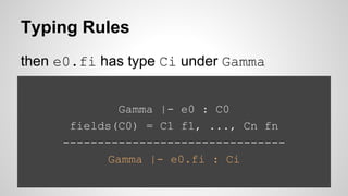 Hello, Type Systems! - Introduction to Featherweight Java | PDF