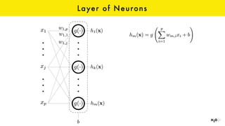 Layer of Neurons
 