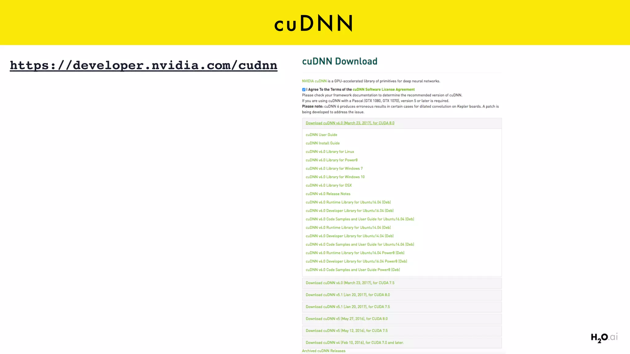 cuDNN
https://developer.nvidia.com/cudnn
 