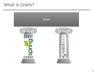 What is Grails?


                  Grails




                           67

                                67
 