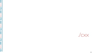 OpenSpliceDDSOpenSpliceDDOpenSpliceDDSOpenSpliceDDSOpenSpliceDDS
./cxx
52
 