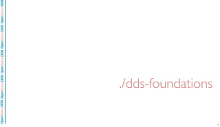 OpenSpliceDDSOpenSpliceDDOpenSpliceDDSOpenSpliceDDSOpenSpliceDDS
./dds-foundations
7
 