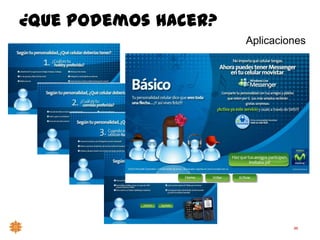 88
¿quepodemoshacer?
Aplicaciones
 