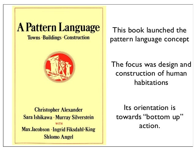 Pattern Language Google Books | pattern languages an approach to holistic knowledge Pattern Language Google Books | pattern languages an approach to holistic knowledge