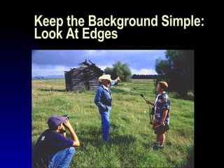 Keep the Background Simple: Look At Edges