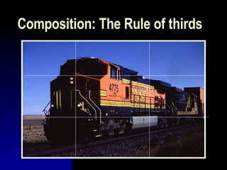 Composition: The Rule of thirds
