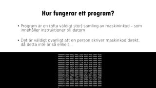 HT19 - DA354A - Introduktion till Python | PDF