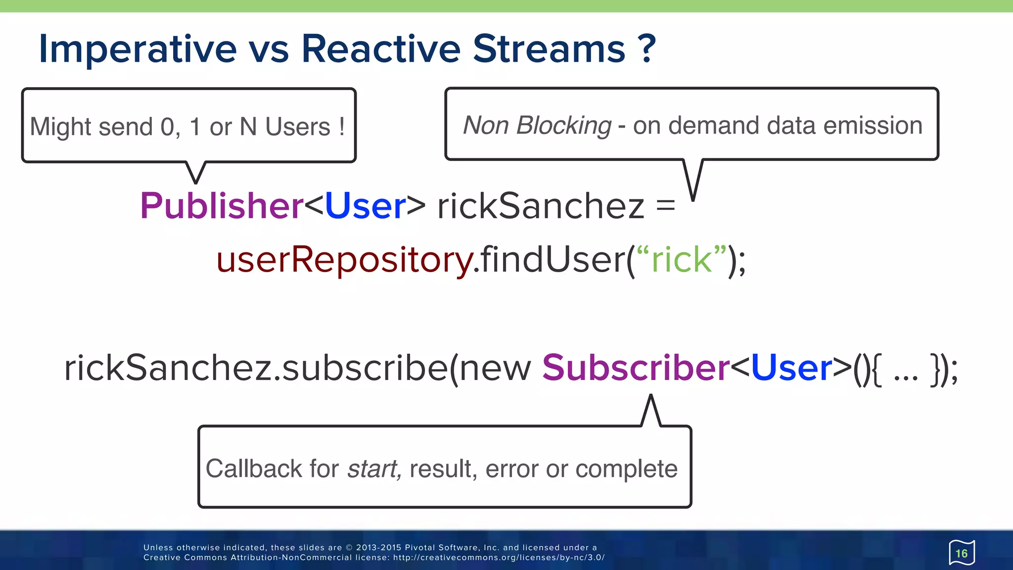 Introduction to Reactive Streams and Reactor 2.5 | PPT