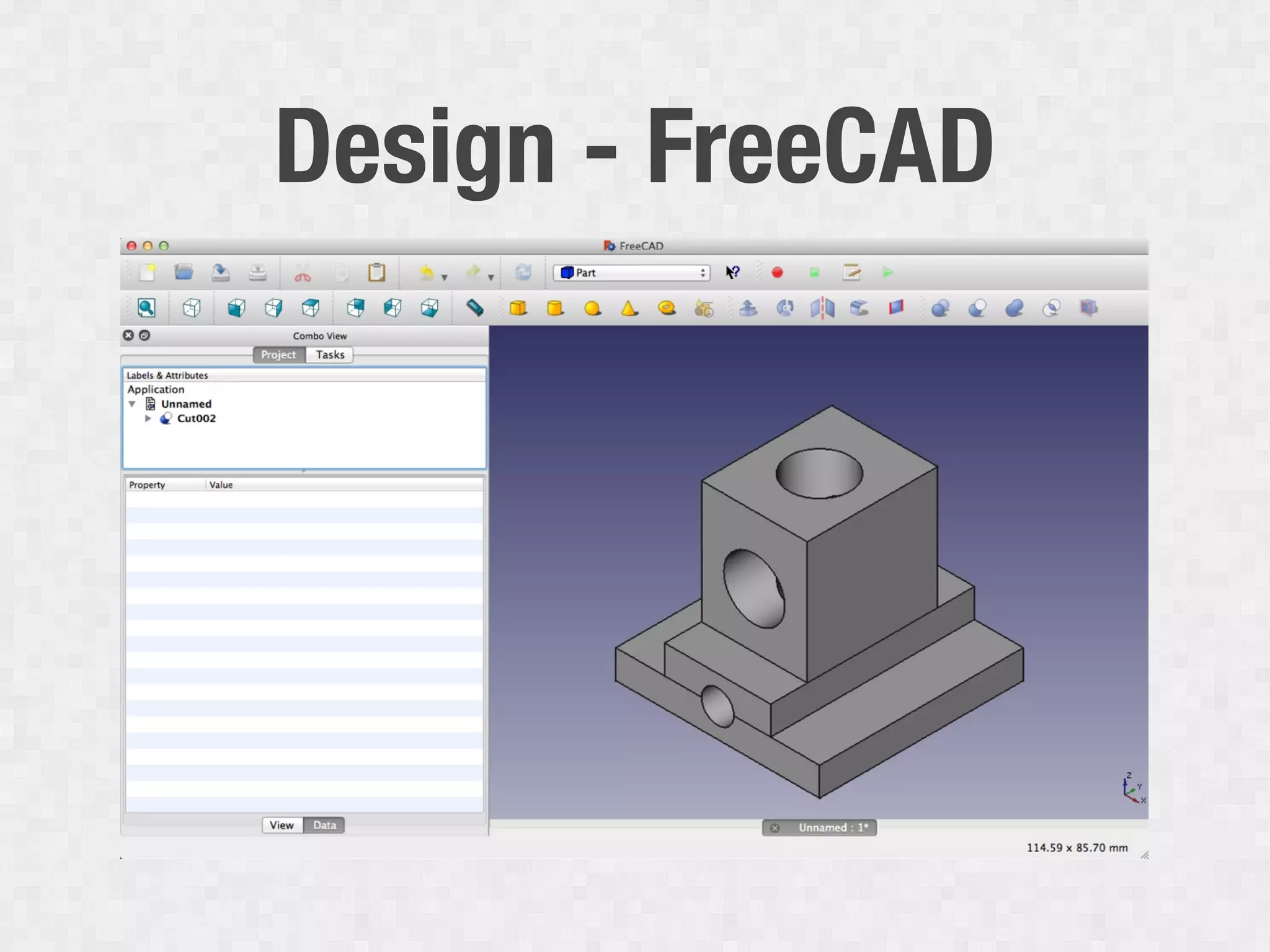 Design - FreeCAD
 