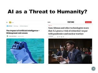 AI as a Threat to Humanity?
55
 