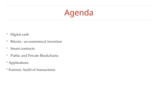 Introduction Blockchains and Smart Contracts | PPTX