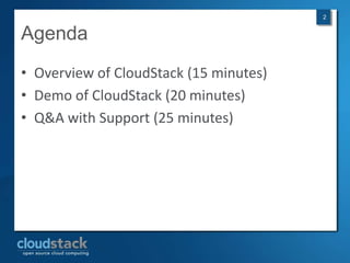 Intro to CloudStack | PPTX