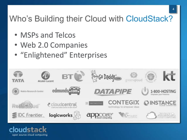 Intro to CloudStack | PPTX | Cloud Computing | Internet