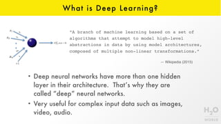 H2o World Intro To Data Science With Erin Ledell Ppt H2o World Intro To Data Science With Erin Ledell Ppt
