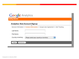 Computers in Libraries 2012
 