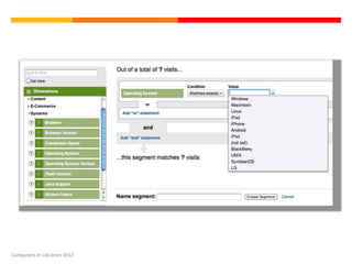 Computers in Libraries 2012
 