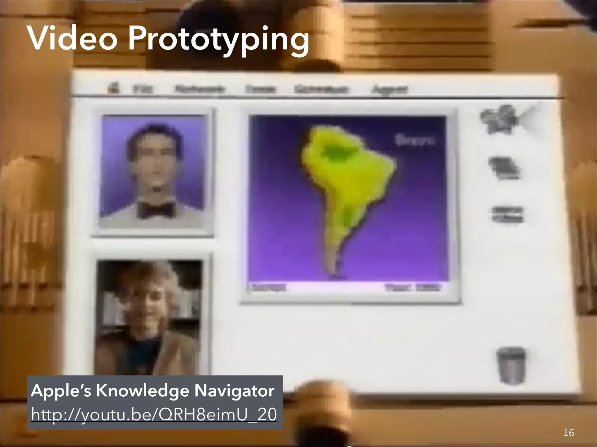 Evaluation/Test
Empathize

Deﬁne

Ideate

Prototype

Test

Evaluation is performed throughout the
iterative process, not just at the end.

22

 