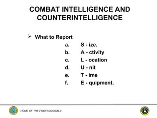 Intelligence Report Rotc Intro-to-Intelligence. ROTC Research Officers Training Corps | PPT
