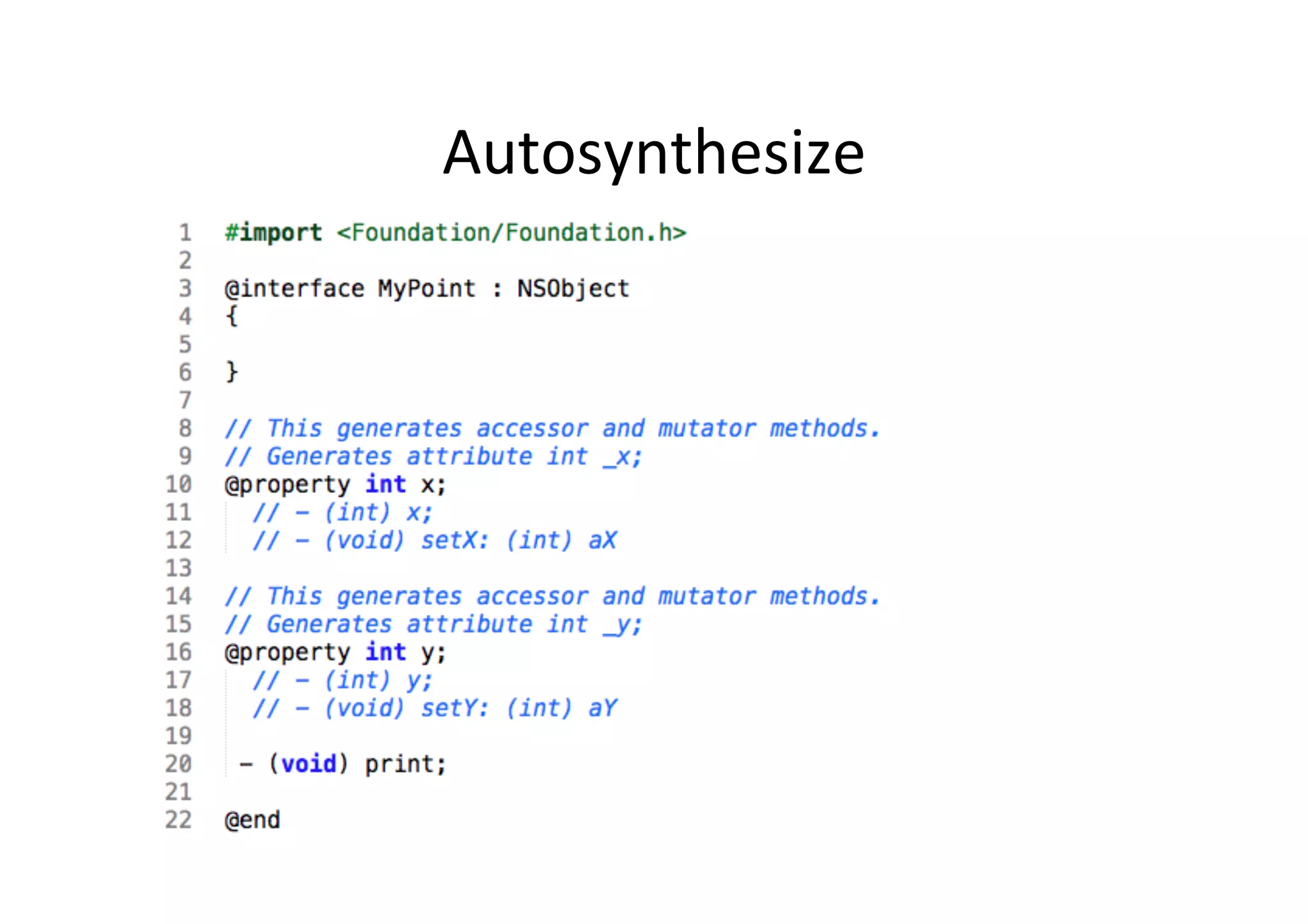 Autosynthesize	
  
 