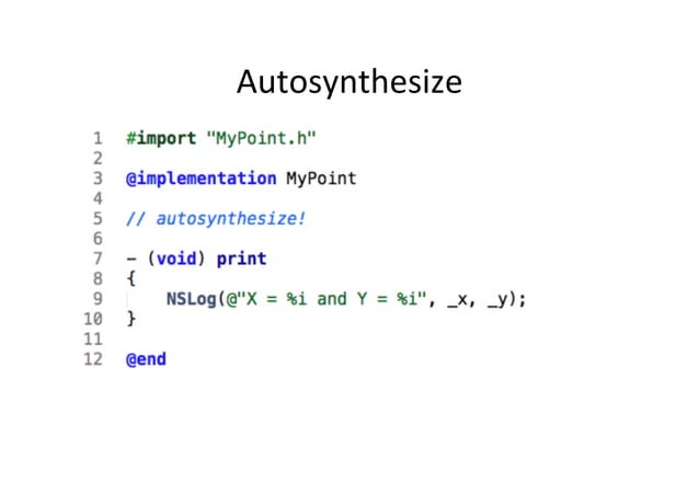 Introduction to Objective - C | PPT