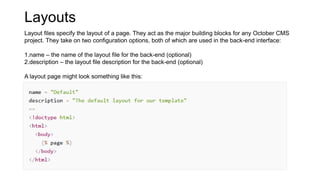 Intro to OctoberCMS | PPTX