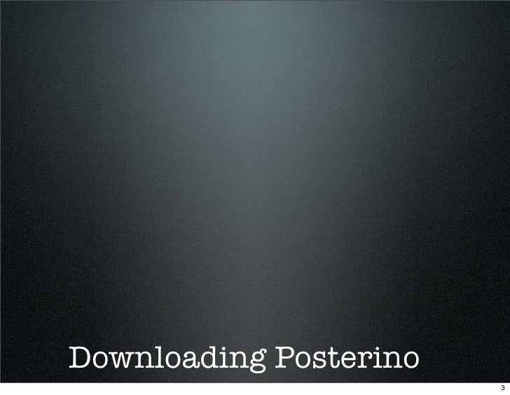 Posterino Posterino