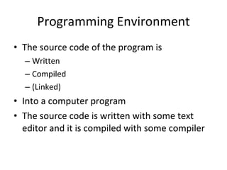 Intro To Programming Concepts | PPT
